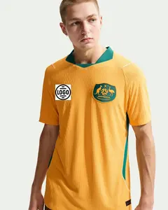 Personalized Full Set Australia Soccer Jersey World Cup 2026, Custom Name Number Logo National Soccer Jersey 7