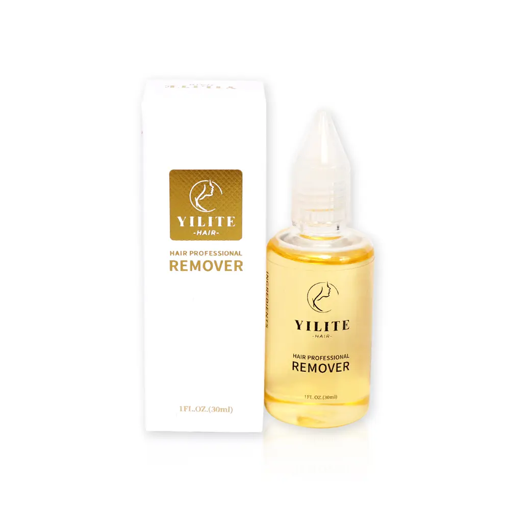 YILITEHAIR Adhesive Remover for Tape-In Extensions & Wigs, Salon-Quality Liquid Formula, Gentle, Fast-Acting, and Leaves No Residue, 1 fl oz