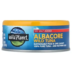 Wild Planet Albacore Wild Tuna, No Salt Added, 5 oz (142 g)