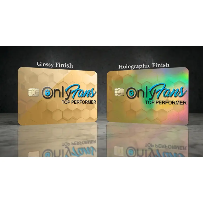 Only Fans TOP PERFORMER Card Sticker Cover