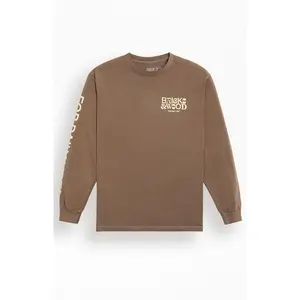 Bricks & Wood Men's For Daily Use Core Logo Long Sleeve T-Shirt - Multicolor