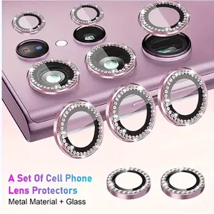 1 Pack Compatible with Samsung Galaxy S26/S26 Plus/S26 Ultra Camera Lens Protector, Galaxy S25 Ultra/Plus -, 9H Hardness, Anti-Scratch, HD Clear, Bubble-Free Installation, Case Friendly, Anti-Fingerprint