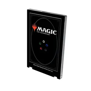 One-Touch 35pt Edge: Black Magic The Gathering Back Ultra Pro Card Protector