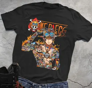 One Piece Ace T-Shirt , Anime Manga T-Shirt, Gift For Him