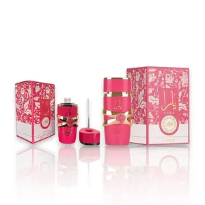 Lattafa Yara Candy Multi-Pack - 100ml (3.4oz) Alcohol-Based Eau De Parfum, 20ml Concentrated Oil, Vanilla, Citrus & Floral Notes, Daily Wear Perfume