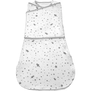 Swaddle Sack for   3-Ways Adjustable Swaddling Sleeping Bag Cotton Wearable Blanket for  Boys and Girls (Stars, 6-12 Months)