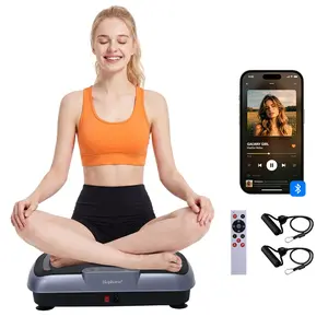 HopHorse 400LB 3D Vibration Board Plate Exercise Machine Whole Body Workout Portable Vibrate Fitness Platform,high quality gift