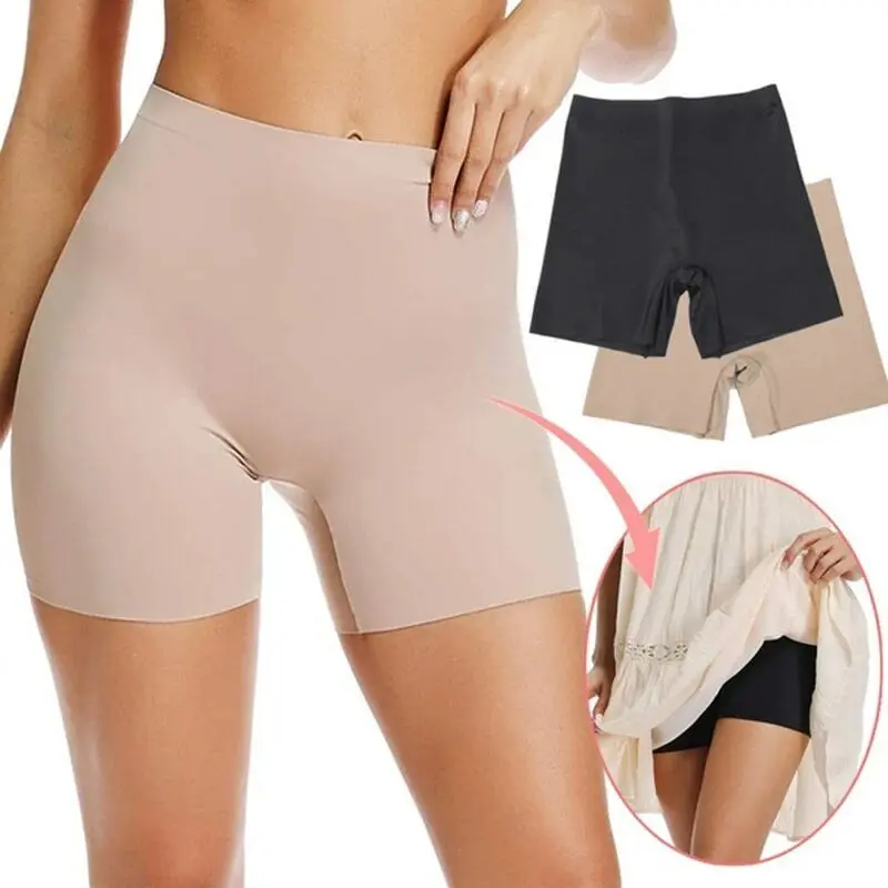 Women Tummy Control Panties Body Shaper Boyshorts Under Dress Slip Shorts for Everyday Comfort