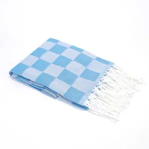 1PC Turkish Beach Towel, 100% Polyester, 90x180cm, Sand-Free, Lightweight, Quick-Dry, Ideal for Travel, Vacation, Swimming, Fitness, Spa, Quick Drying Towel, Swim Towels