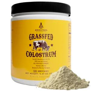 Grass Fed Beef Colostrum Jar Grass Fed Beef Colostrum Jar