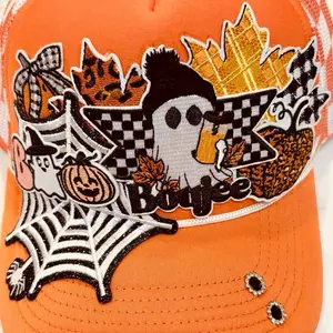 Custom Hat with 7 Patches - Personalized Fashion Accessory