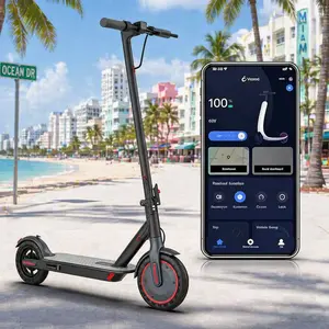 Electric Scooter for Adults – 19 MPH Top Speed, 350W Motor, Foldable Commuter Scooter with App Control, Seat and Bag