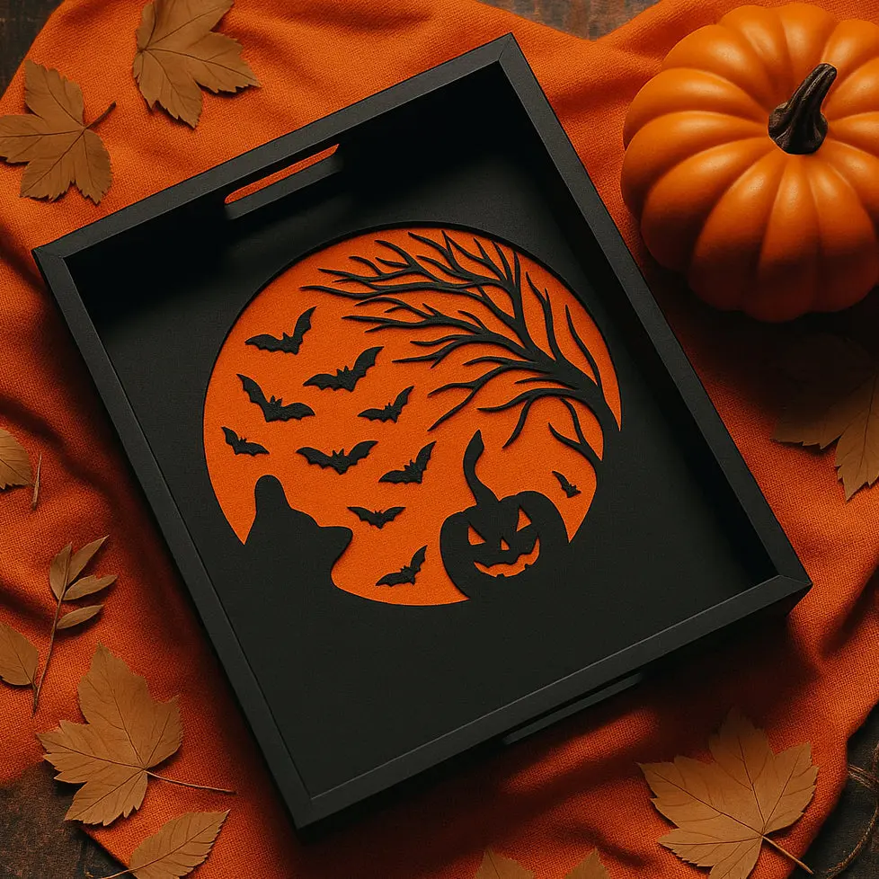 Halloween Tray – Candy Holder Caddy