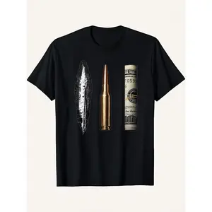 Narcos Graphic Print Men's Crew Neck Short Sleeve T-Shirt |     100% Cotton Casual Summer Tee Menswear Top Black Crewneck