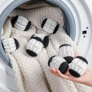 Pet Hair Remover Washing Machine, Reusable Dog Hair Catcher, Laundry Balls for Washing Machine, 4 Pack, Ideal for Laundry Bedding Clothes, Laundry Accessories