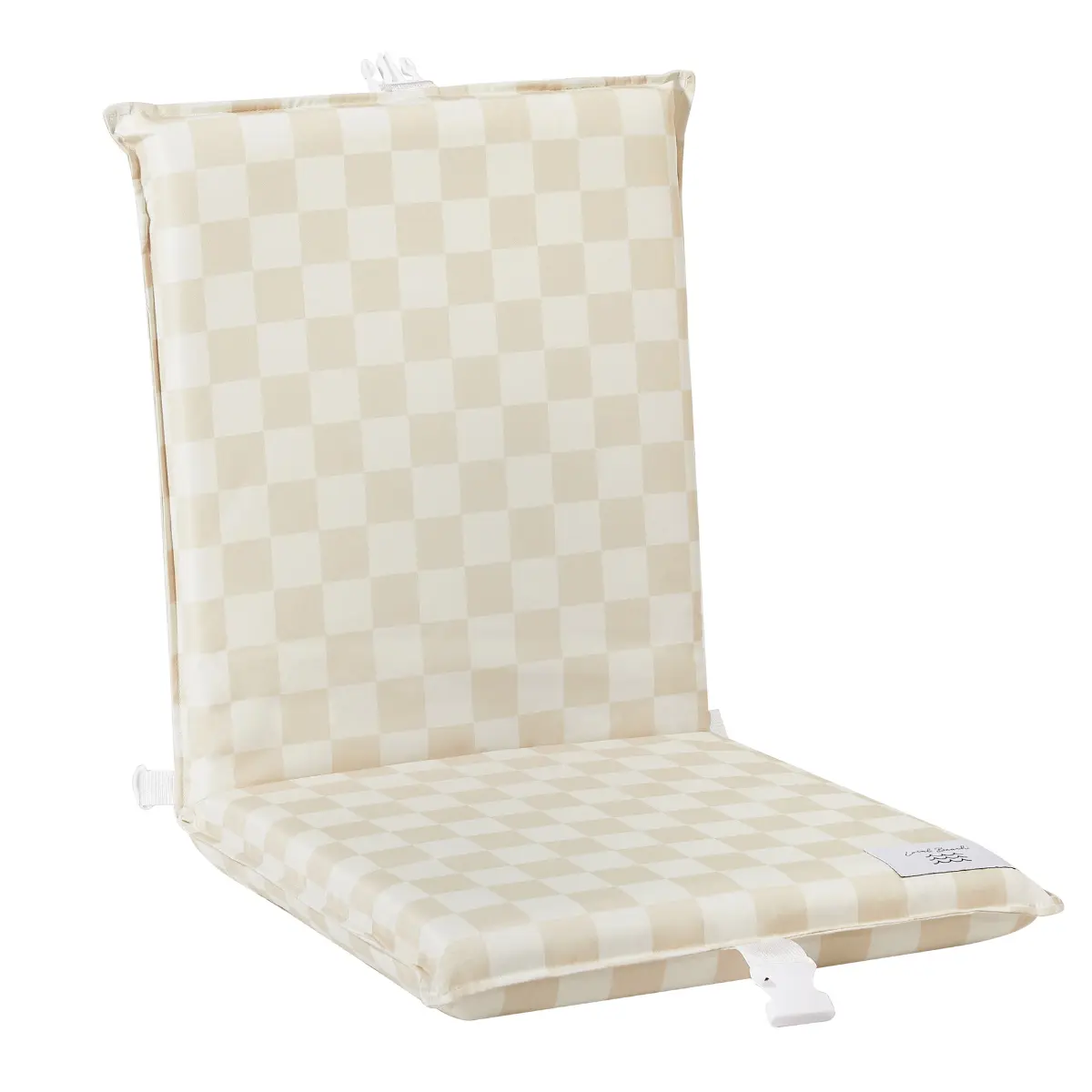 Checker Backpack Reclining Beach Lounger