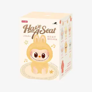 Pop Mart Labubu The Monsters Have a Seat Vinyl Face Plush Pendant (Single Blind Box)