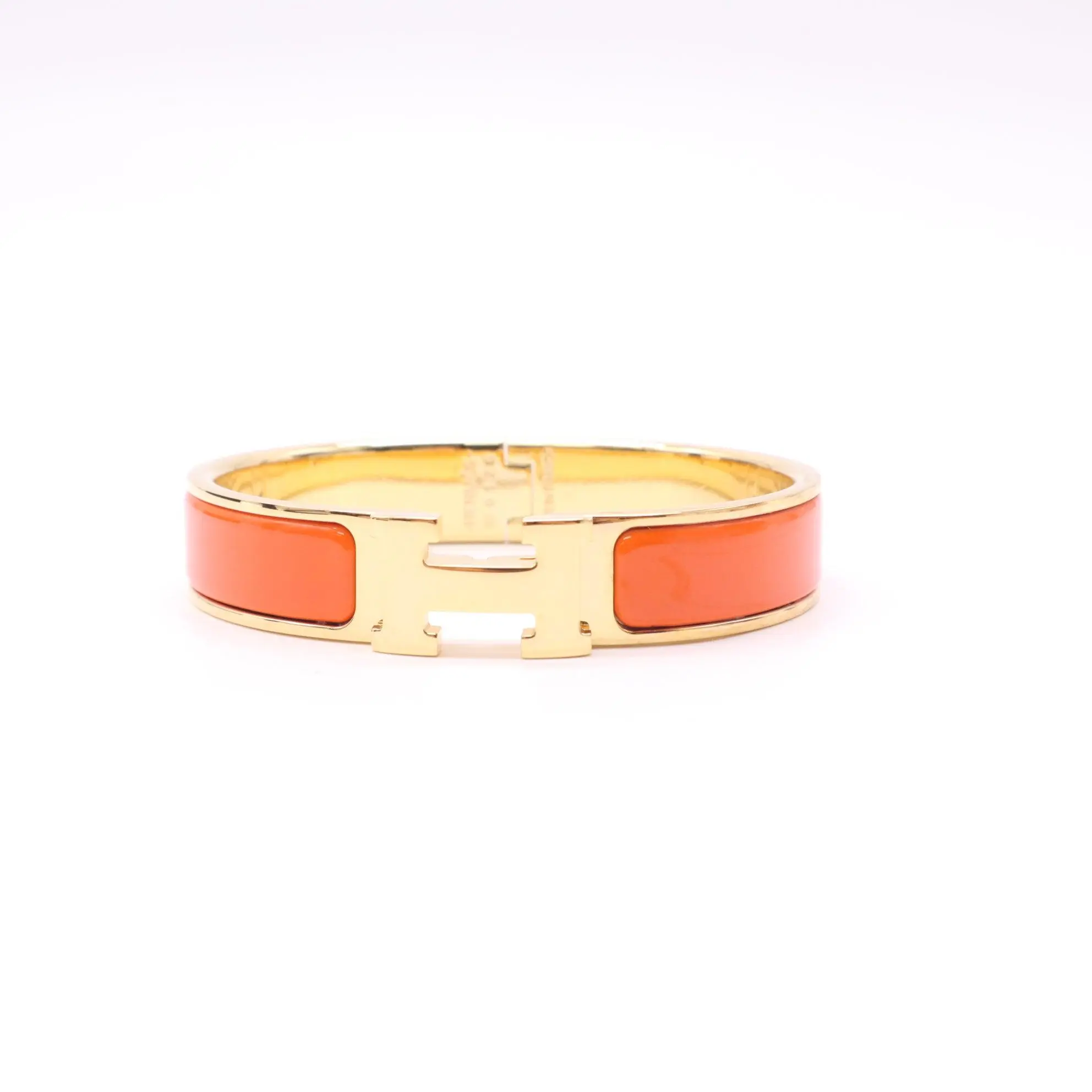 Pre-owned Hermès Clic H Bracelet W22504