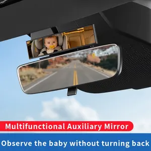New Car Safety Seat Observation Mirror, Baby Car Interior View Rearview Mirror, Child Infant Vehicle Reflective Mirror, Safe Travel Essential