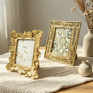 Vintage European Floral Frame Decorative Photo Frame, Ideal Gift for Home Decoration, Valentine's Day, Mother's Day, Birthday, Graduation
