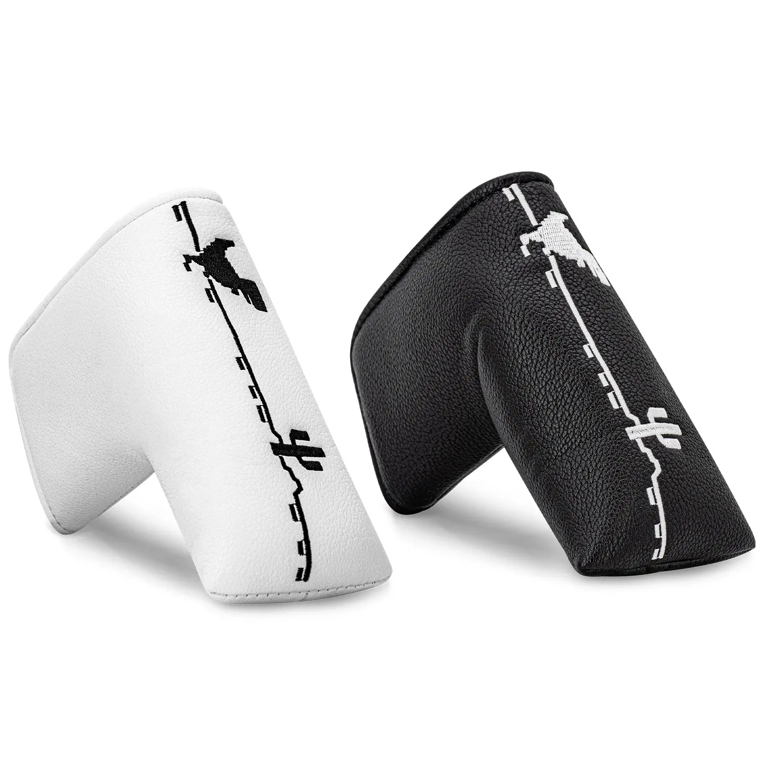 Dinosaur Style Crossbones Golf Putter Cover, Premium Blade Headcover with Soft Lining, Durable Golf Club Accessory, Father’s Day Gift, Golf Accessories