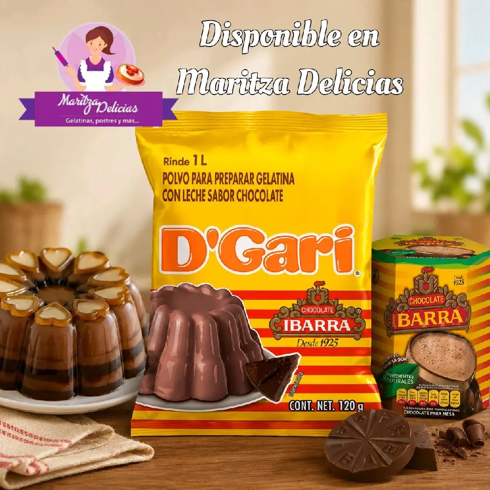 D'Gari Chocolate Ibarra Gelatina