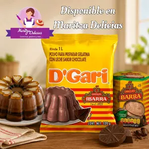 D'Gari Chocolate Ibarra Gelatina
