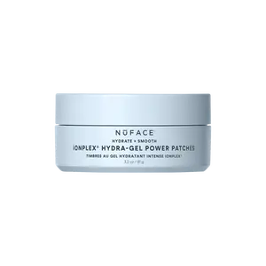 NuFACE IonPlex Hydra-Gel Power Under Eye Patches - Gel Under Eye Mask for Puffy Eyes & Dark Circles - Cooling Wrinkle Patches & Hydrating Treatment Pads to Energize, Brighten & Tighten (60 Count)