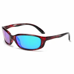 C Brine/Fantail Men‘s Polarized Sunglasses- Outdoor Fishing and Boating & Beach Sunglasses,Watersports Rectangular Sunglasses,Cycling Sunglasses,Golf Sunglasses-Lightweight Sunglasses