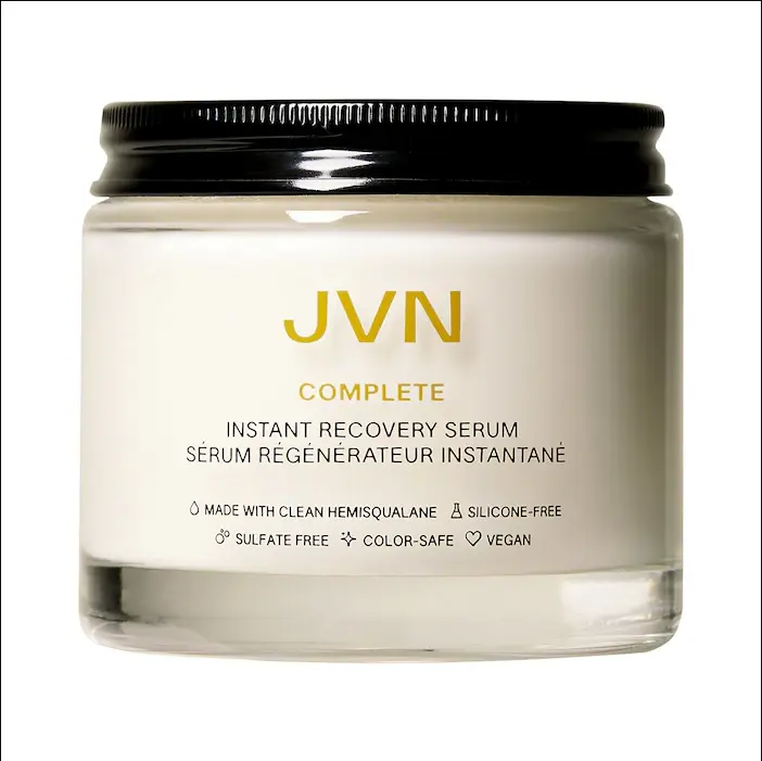 JVN Complete Instant Recovery Heat Protectant Leave-In Serum, 3.4 oz/ 100 mL
