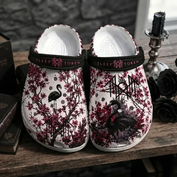 SLTK Unique Pattern Clogs, 3D Printed Slip On Shoes, Lightweight Unisex Footwear for Everyday Use