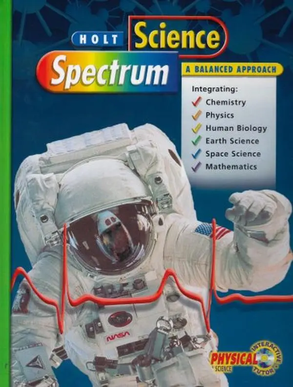 Used Holt Science Spectrum: Balanced Approach 2001 Hardcover Student Edition - English Chemistry Printed Textbook by Holt Rinehart & Winston, School Educational Supply (view amazon detail page)