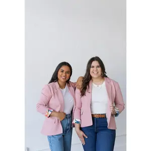 PWRFUL in Pink | Women's Pink Blazer Suit Jacket
