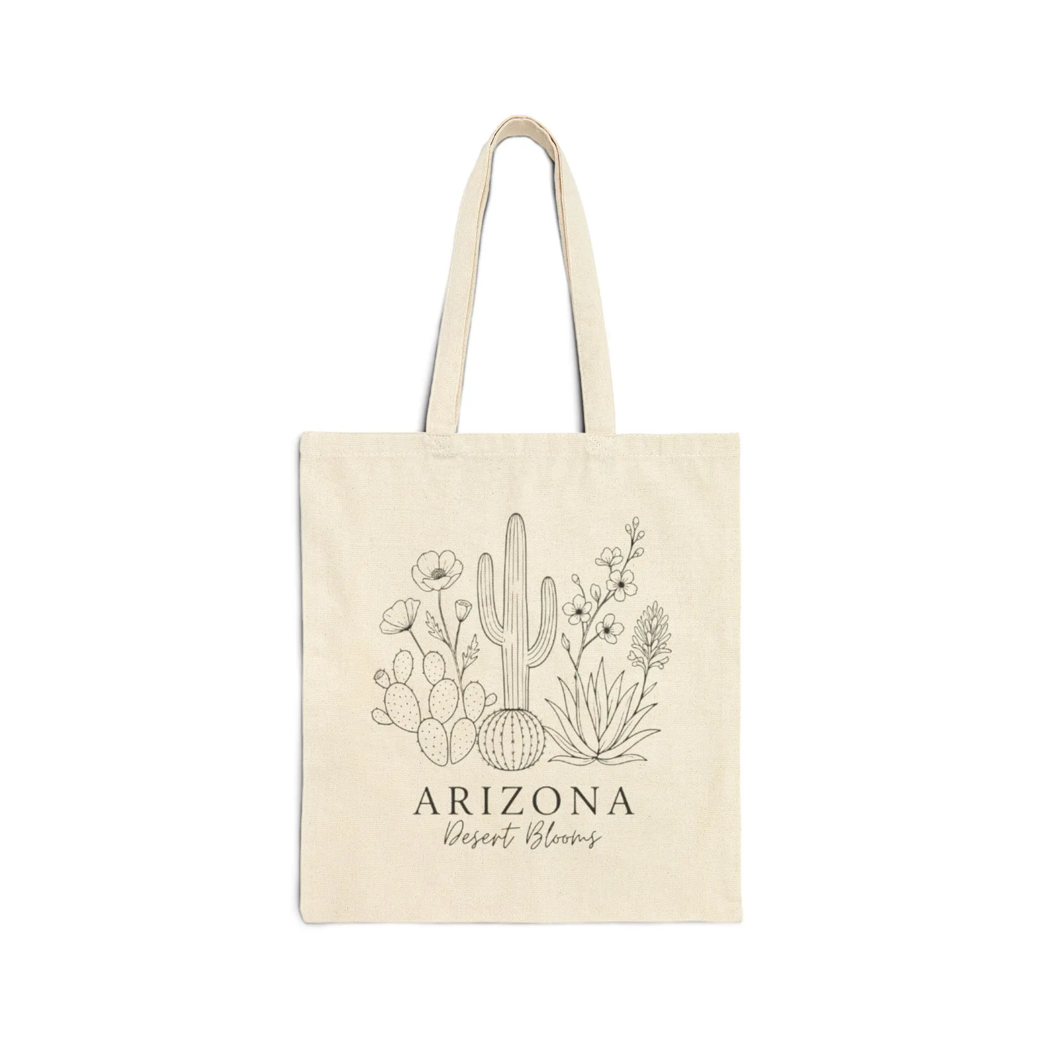 Arizona Desert Blooms Tote Bag