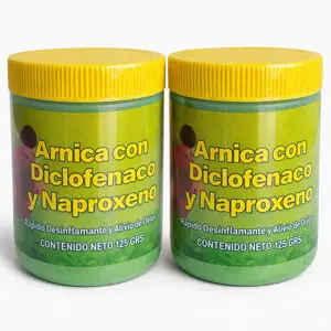 2 Pack Gel Arnica Diclo y Napro – Warming Body Massage Formula for Relaxation & Skin Care, 125 gr.