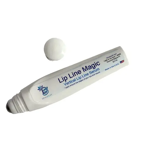 Lip Line Serum For Lines Above the Lips, Max Strength, With Hyaluronic Acid, Papaya Extract and Retinol Skincare Applicator Liplines Lipstick Comfort