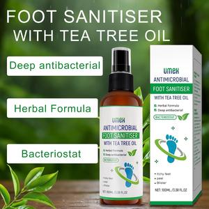 Tea Tree Oil Foot Spray  | Cracked Heels & Athlete’s Foot Relief  | 48H Odor Control  | Callus & Nail Care