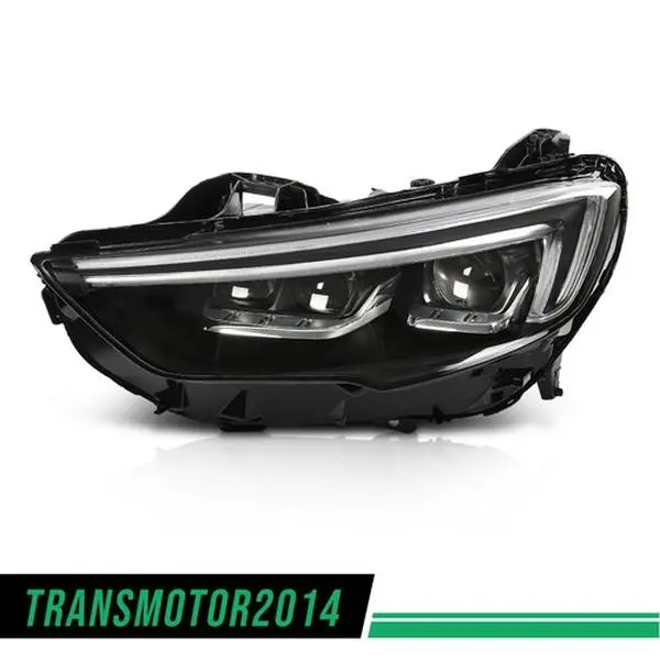 G-PLUS Impact-Resistant LED Projector Headlight Assembly - Left Driver Side (1 Unit) for 2018-2020 Buick Regal Sportback TourX, Car Exterior Upgrade LED Lights with Light Diffusion for Night Driving