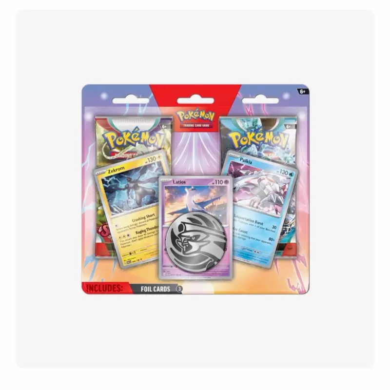 Pokémon Destined Rivals & Journey Together Enhanced 2-Pack Blister Pack [Latios, Zekrom & Palkia]