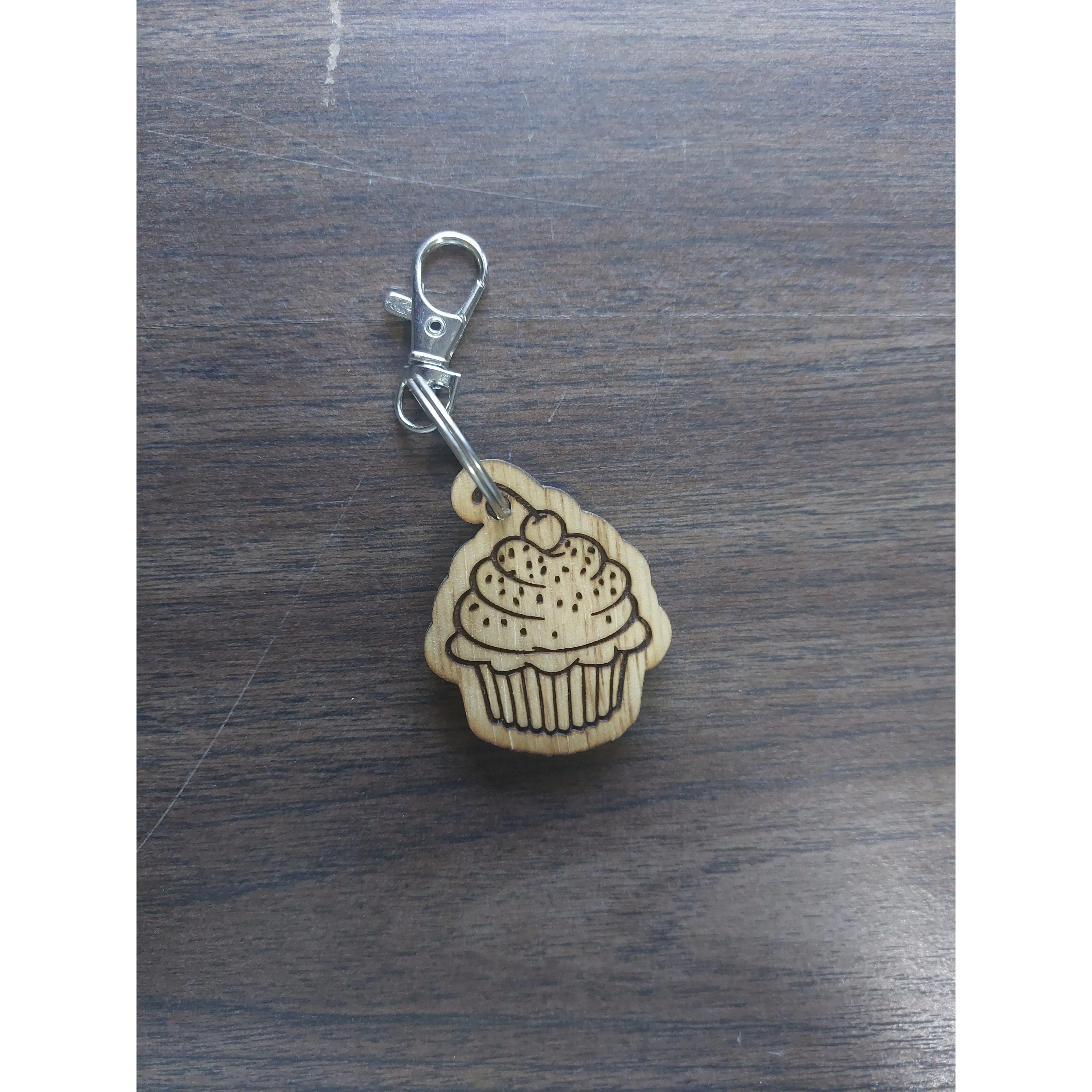 Cupcake Keychain