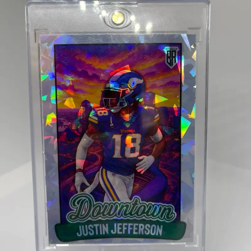 Justin Jefferson Custom Downtown Card