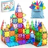 PicassoTiles Classic Starter Set Magnetic Tile Building Toy (100 Pieces)