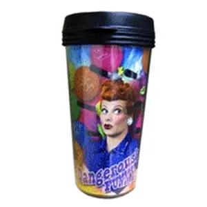 212 MAIN Precious Kids Lucy 41015 16oz Portable Plastic Cup - Holder-Fitting Travel Tumbler, Kitchen Drinkware Mug