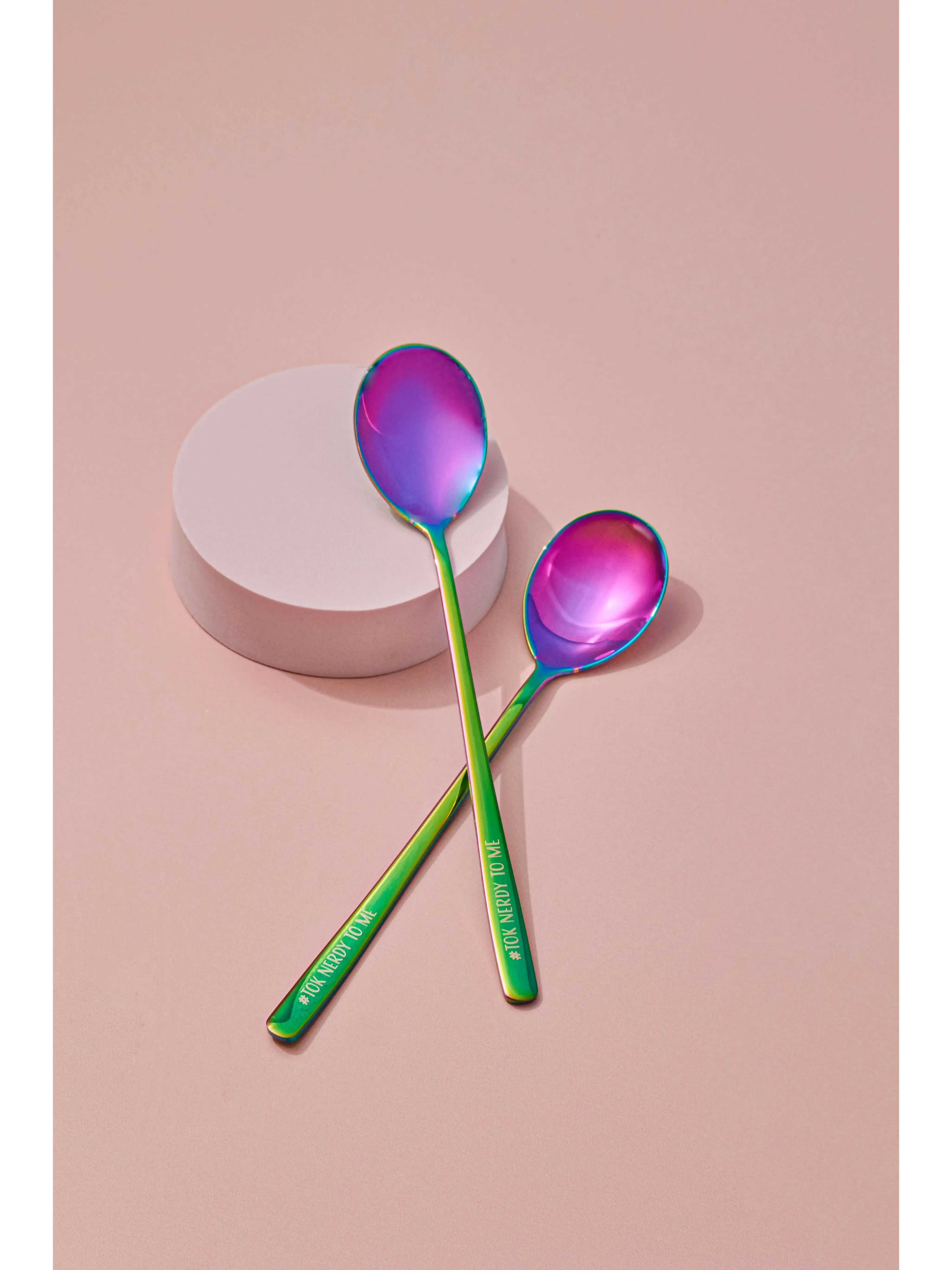 Rainbow TikTok Peanut Butter Spoon Rainbow TikTok Peanut Butter Spoon