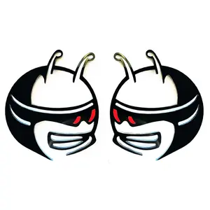 2x Custom Fender Emblem Badges Redeye for Scat Pack Dodge Challenger Charger SRT