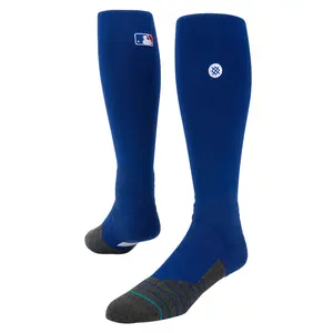 Stance MLB Diamond Pro Solid Color OTC Socks (Bright Royal)