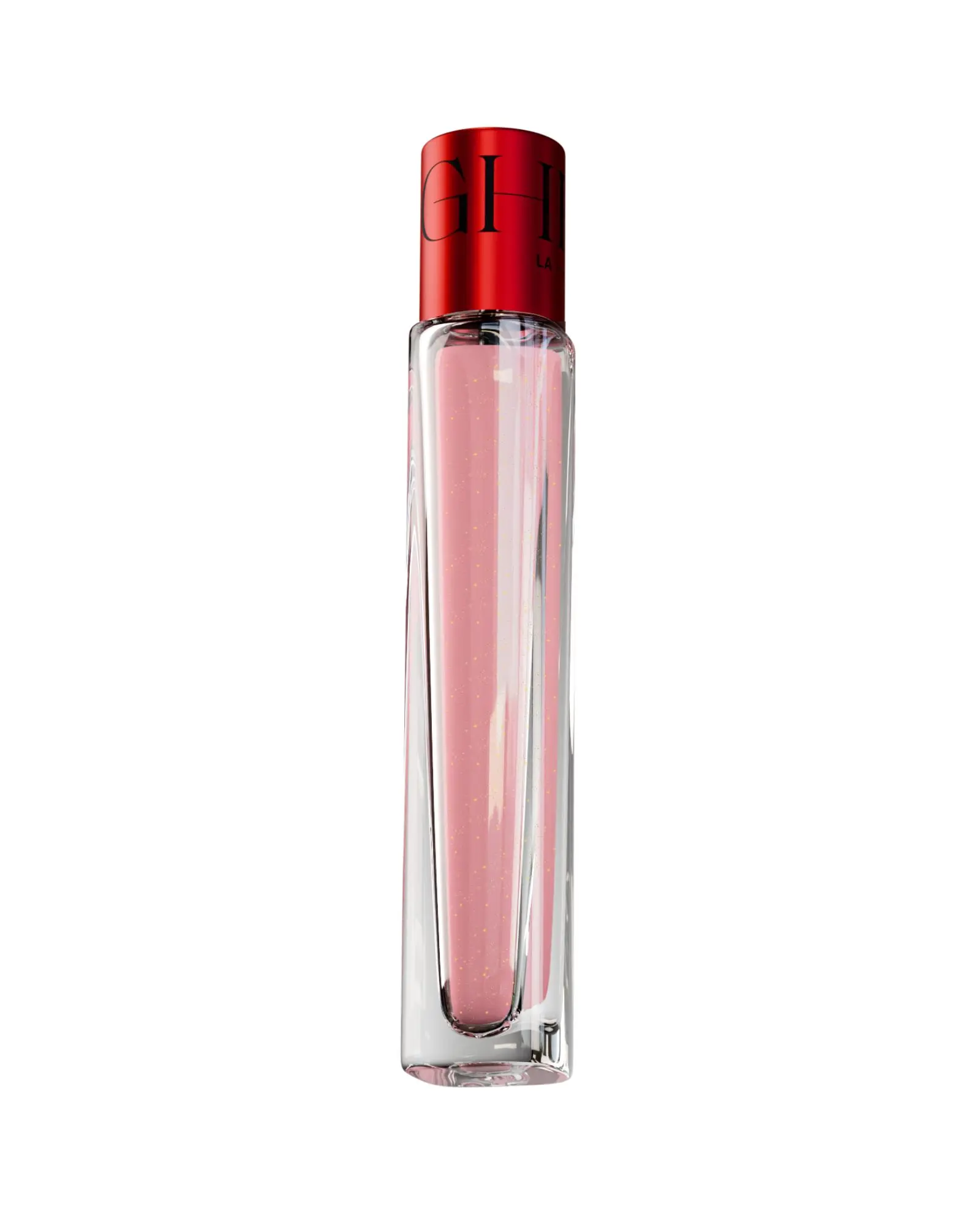 Glossing Lip Oil in PAMELA - 90% Organic Ingredients, Hydrating Lip Oil / Lip Gloss Hybrid, Universal Neutral Pink Shade, Recyclable Luxury, Glass Tube