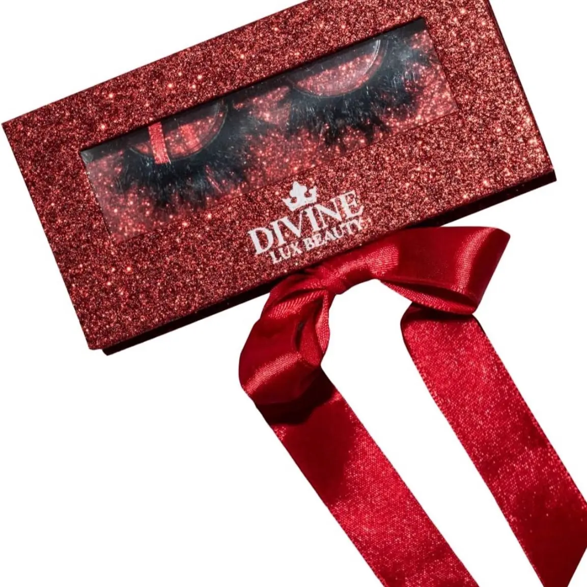 Sex Goddess, Luxurious Vegan 18mm Black Faux Mink lashes- Sex Goddess