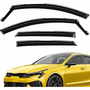 Extra Durable Window Deflectors in-Channel Window Visors Rain Guards Fit for Kia K-5 2021-2026, Sun Visors, Wind Vent for Shades, Exterior Car Accessories - 4pcs.AG0803