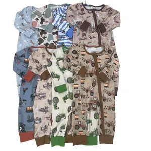 C baby boy clothes deer hunting romper sleep wear newborn baby hunting zipper romper gift one-piececs baby  onesie